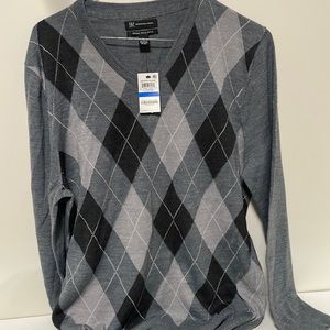 INC International Concepts V Neck Sweater BNWT